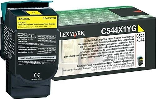 Lexmark C544X1YG Orjinal Sarı Toner C544 C546 X544 X546 X548