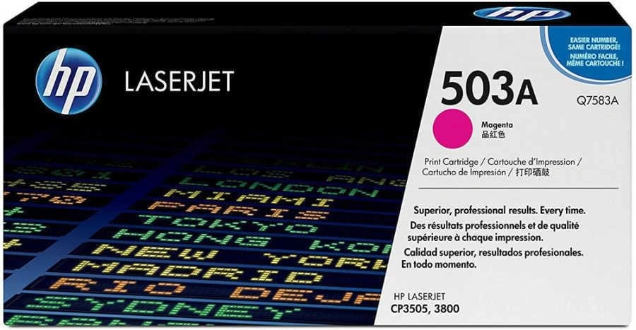 HP Q7583A (503A) Kırmızı Orjinal Toner  Color LaserJet 3505 3800