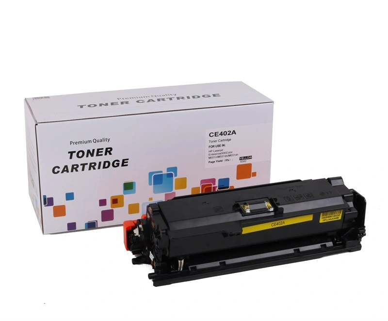 HP CE252A 504A - CE402A 507A Sarı Muadil Toner CP3525 CM3530 Pro500 M551