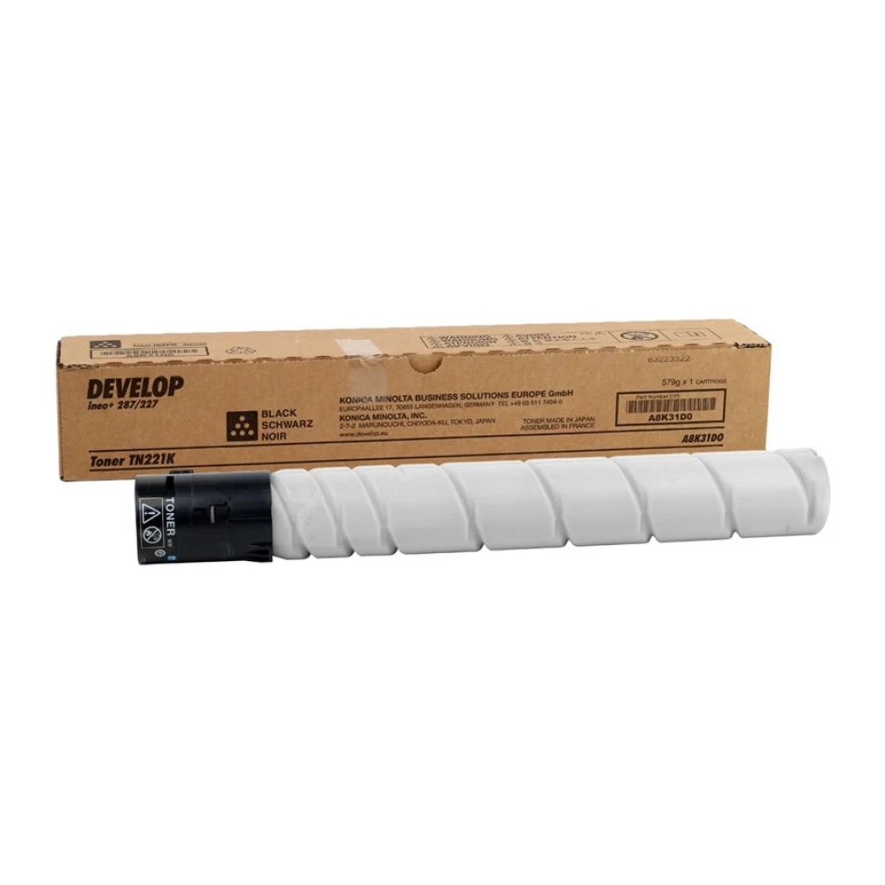 Develop TN-221 Orjinal Siyah Toner İneo +227 +287 A8K31D0