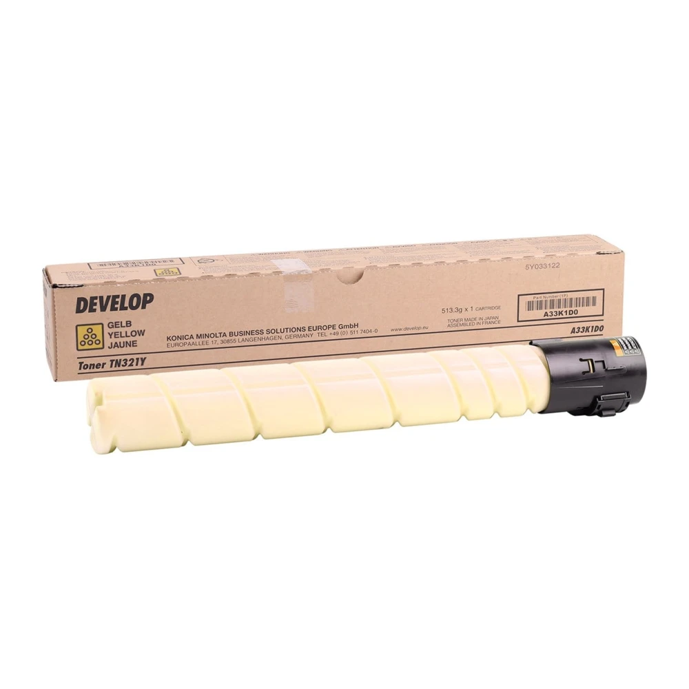 Develop TN-321 Orjinal Sarı Toner İneo +224 +284 +364 A33K2D0