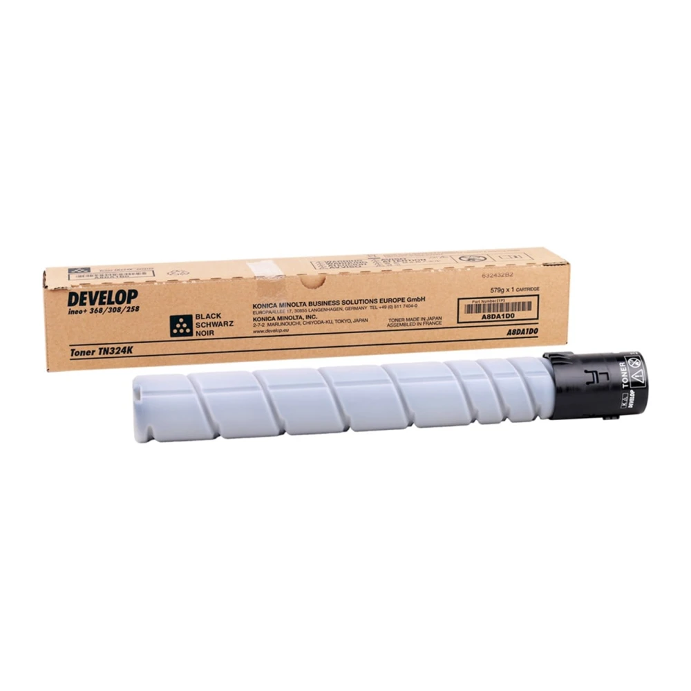 Develop TN-324 Orjinal Siyah Toner İneo +258 +308 +368 A8DA1D0