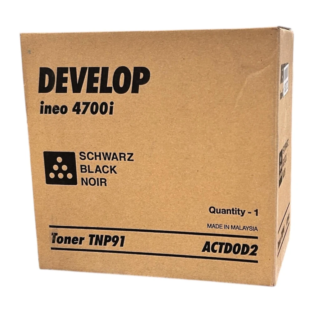 Develop TNP-91 Orjinal Toner  Ineo 4700i ACTD0D2