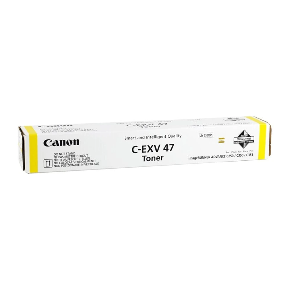 Canon EXV-47 Orjinal Sarı Toner IR-C  -250i  -255i  -350i  -355i