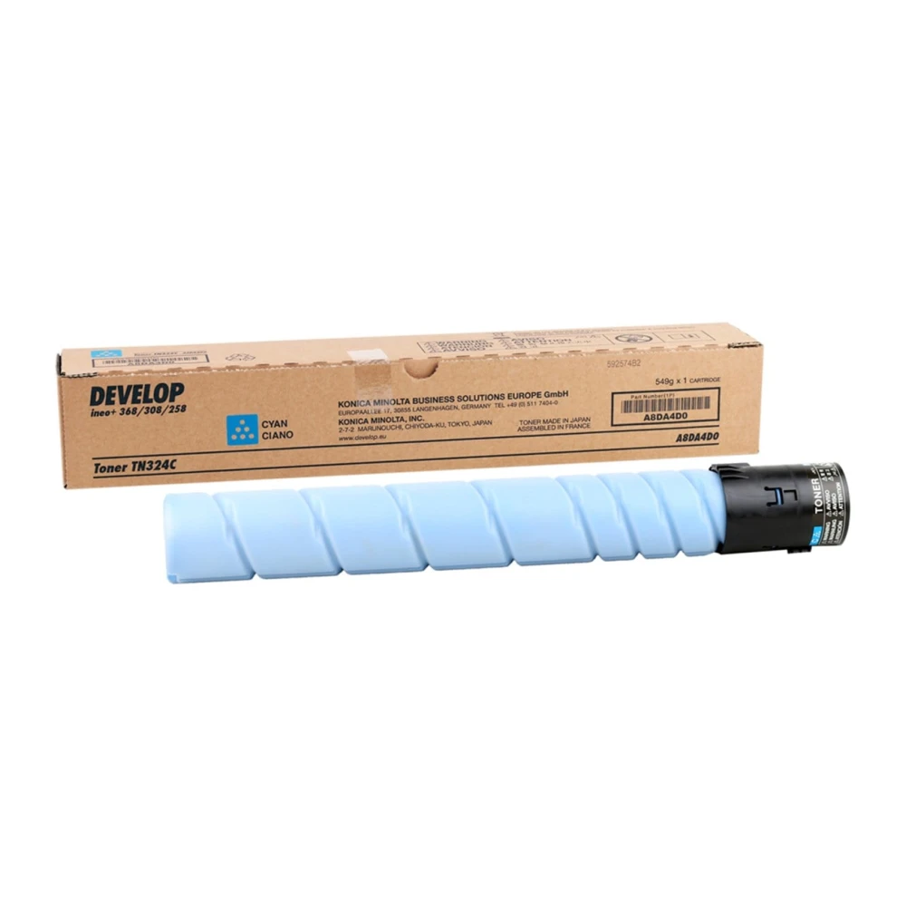 Develop TN-324 Orjinal Mavi Toner İneo +258 +308 +368 A8DA4D0