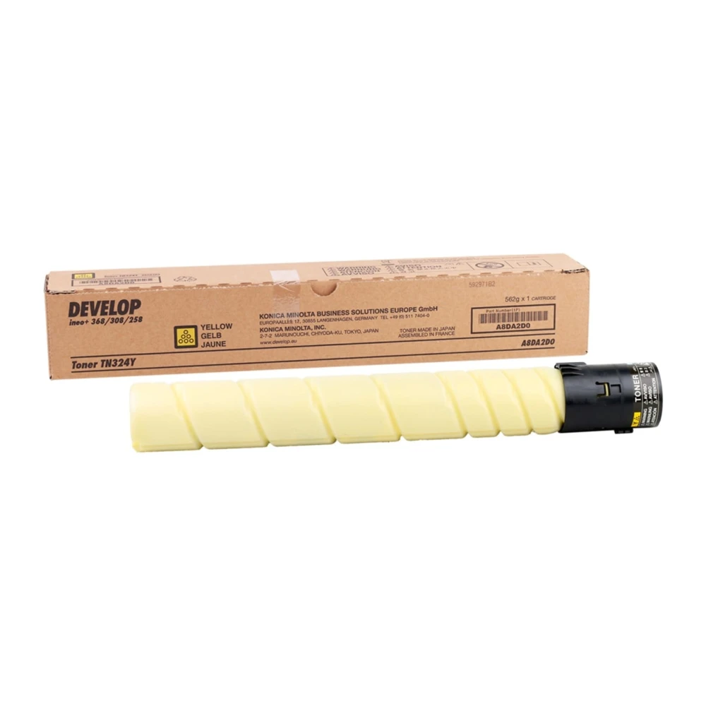 Develop TN-324 Orjinal Sarı Toner İneo +258 +308 +368 A8DA2D0