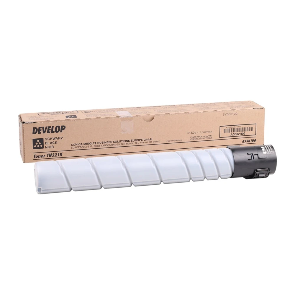 Develop TN-321 Orjinal Siyah Toner İneo +224 +284 +364 A33K1D0