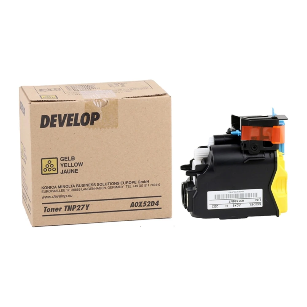 Develop TNP-27 Orjinal Sarı Toner İneo +25