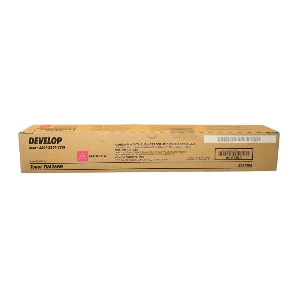 Develop TN-626 Orjinal Kırmızı Toner Ineo +450i +550i +650i ACV13DA