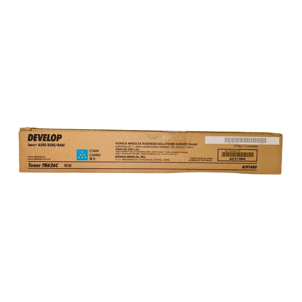 Develop TN-626 Orjinal Mavi Toner Ineo +450i +550i +650i ACV14D0