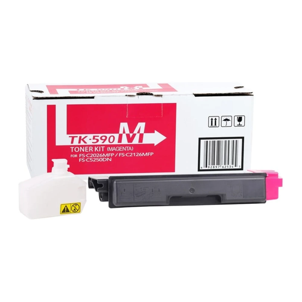Kyocera Mita TK-590 Smart Kırmızı Toner FS-C -2026 -2126 -2526 -6026 -6526