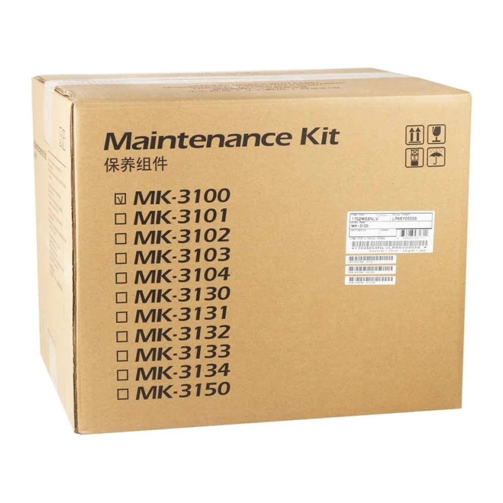 Kyocera Mita MK-3100 OrjinalMaintenance FS2100 M3040 M3540 M3645 Utax P4030 4035