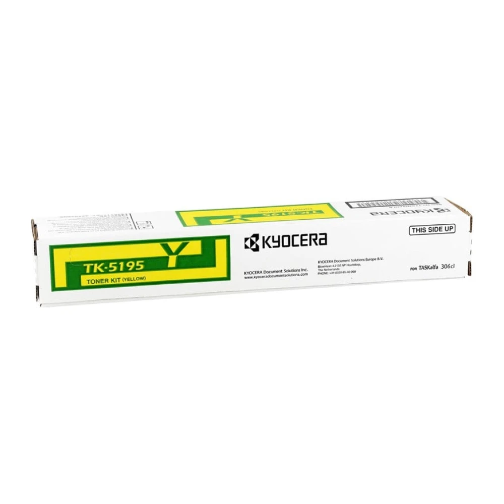 Kyocera Mita TK-5195 Orjinal Sarı Toner -306ci CS-306ci 7k