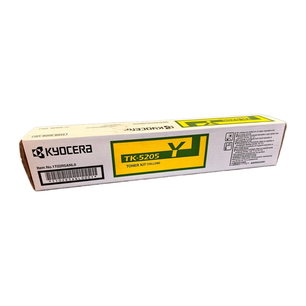 Kyocera Mita TK-5205 Orjinal Sarı Toner Taskalfa -356ci CS-356ci