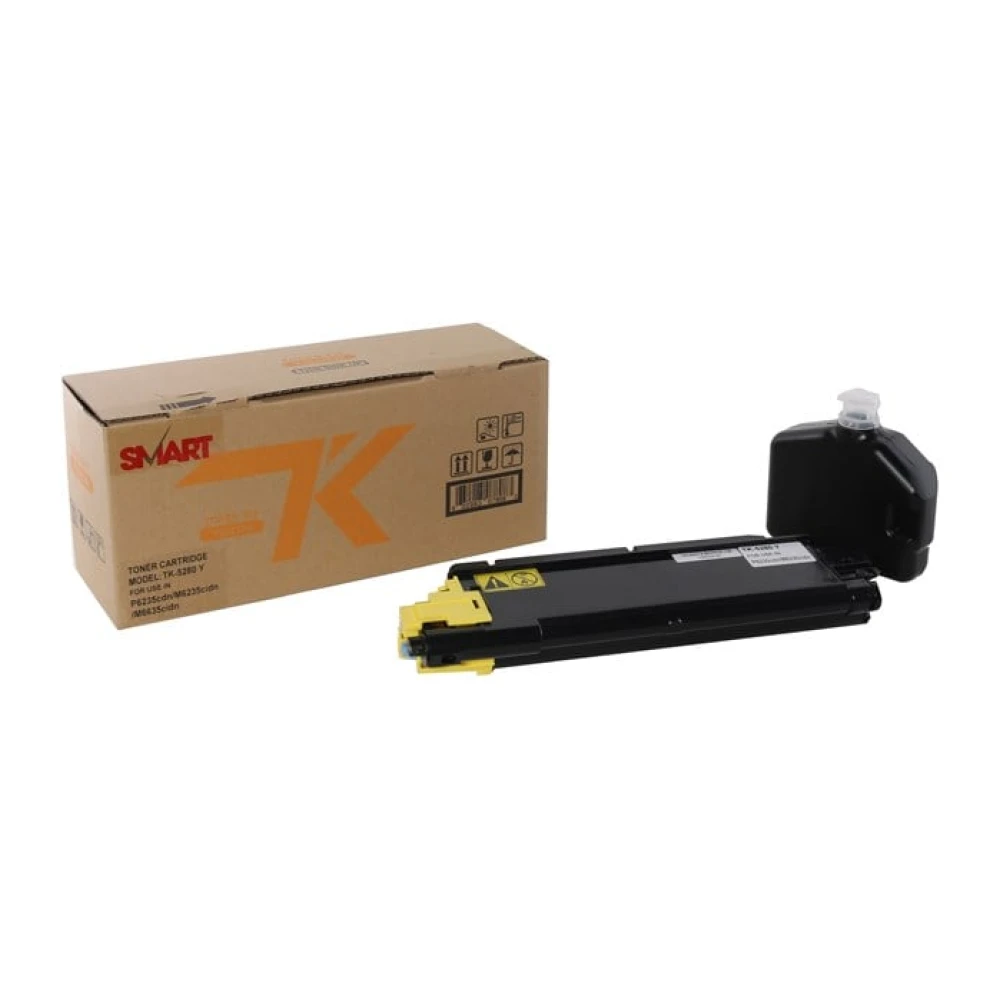 Kyocera Mita TK-5280 Smart Sarı Toner ECOSYS  P-6235cdn M-6635idn