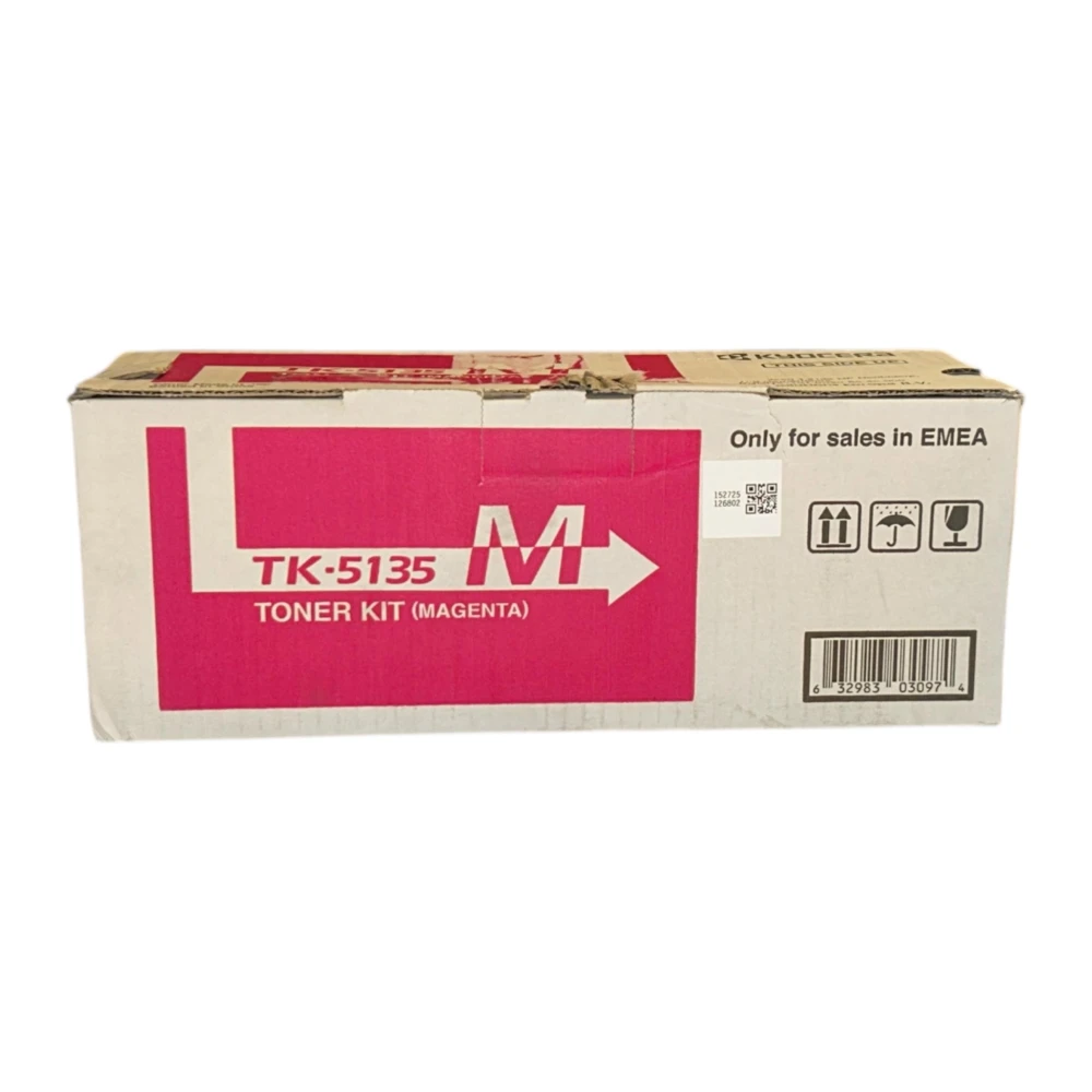 Kyocera Mita TK-5135 Orijinal Kırmızı Toner TasKalfa -265ci -266ci