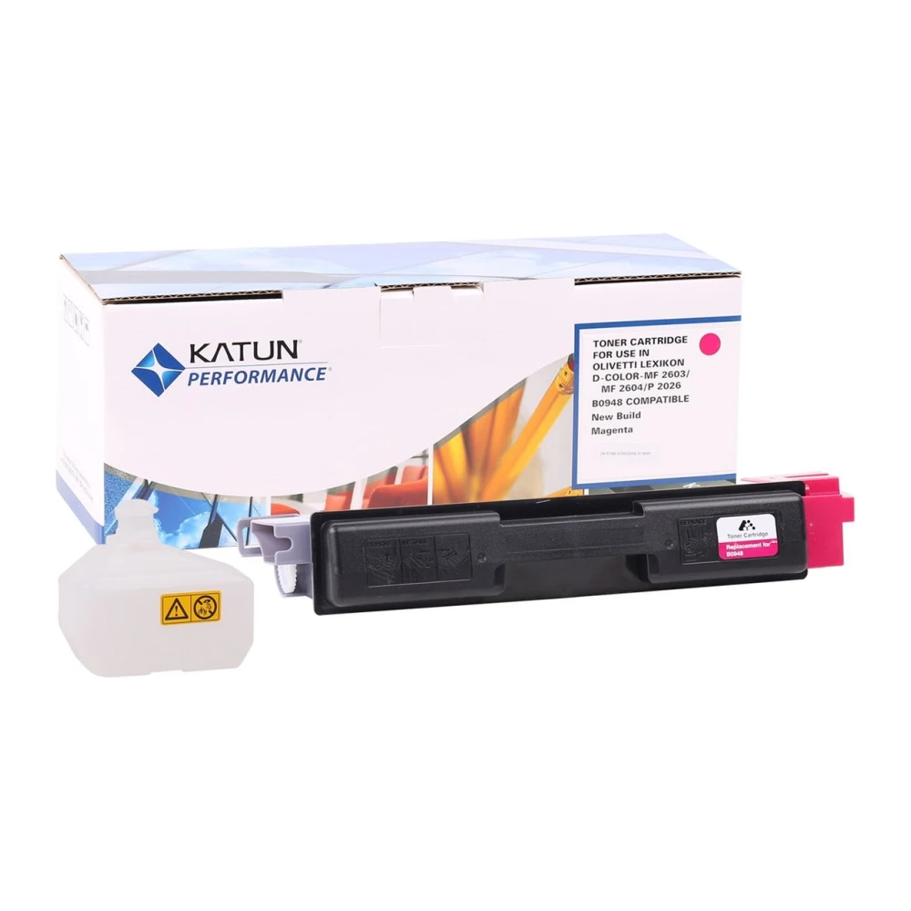 43824-Olivetti D-Color MF-2603  MF-2604 Katun Kırmızı Toner MF-2613  P-2026