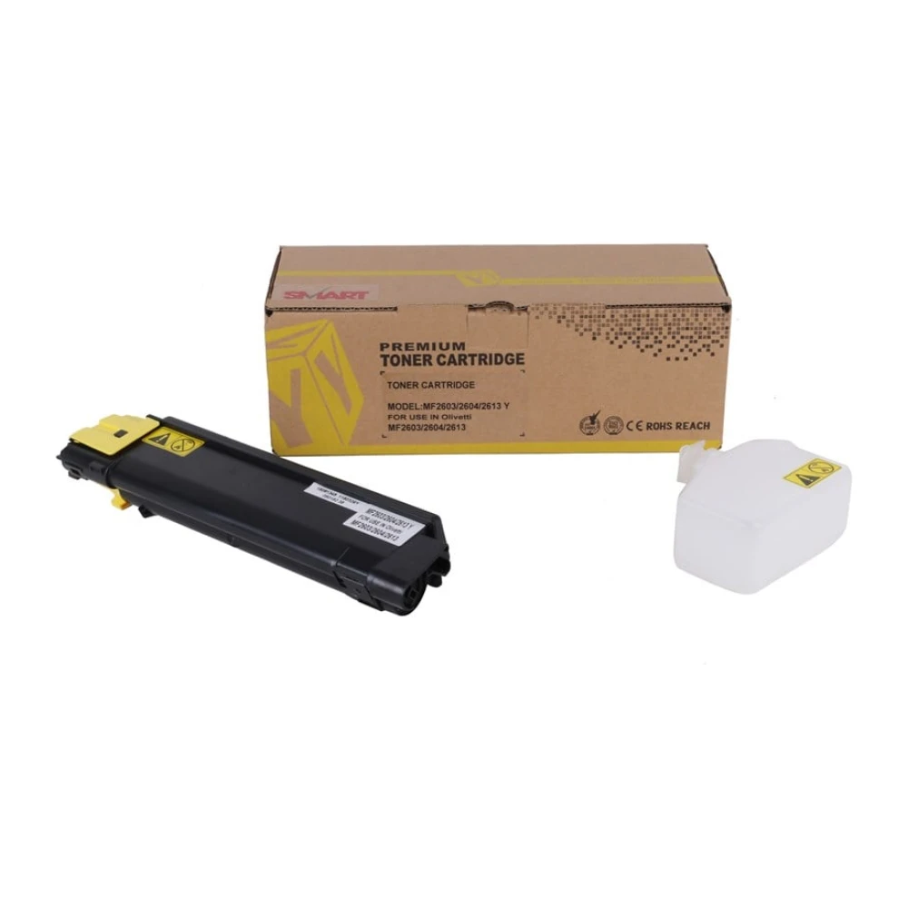 Olivetti MF-2603 2614 Smart Sarı Toner D-Color MF-2604  MF-2613 MF-2026