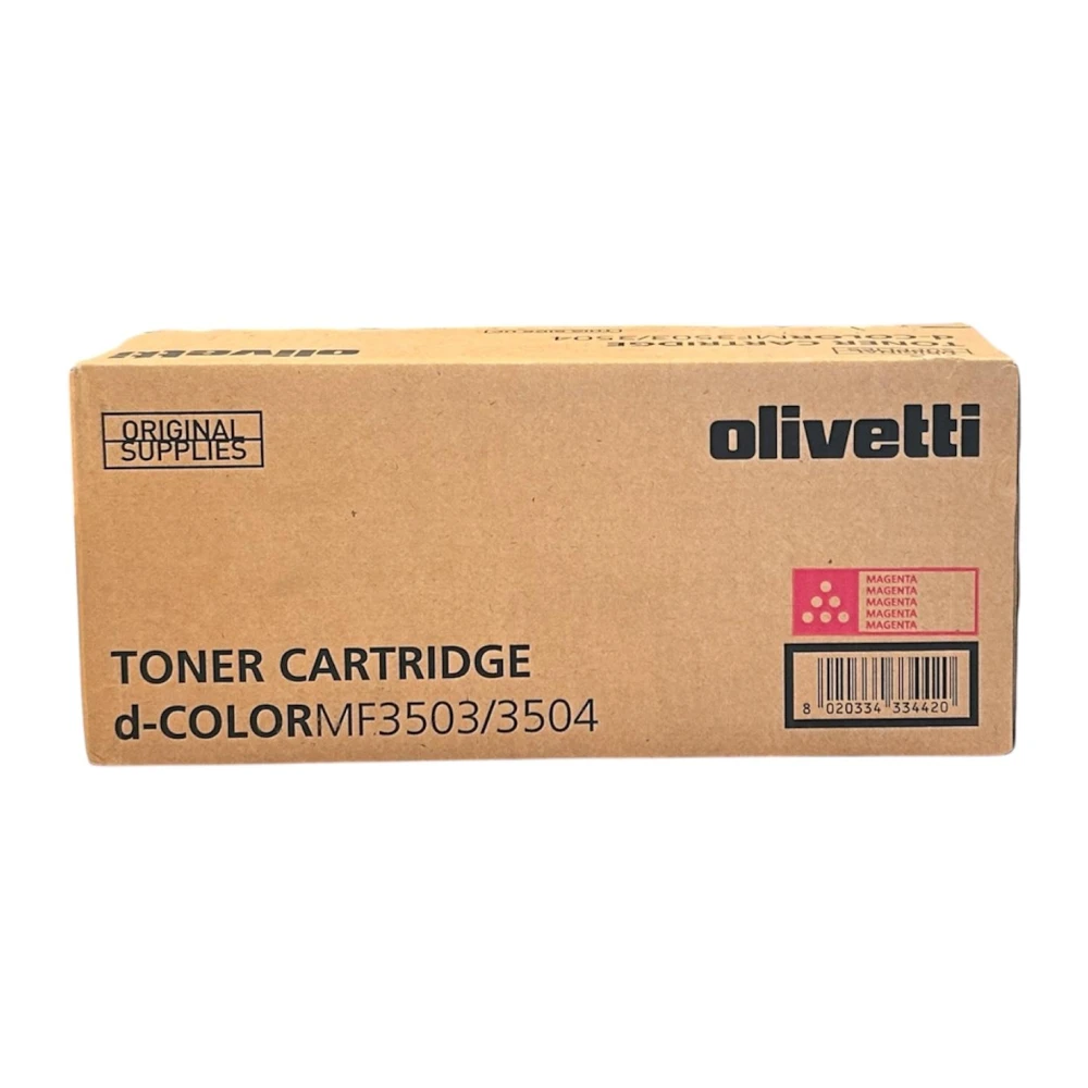 Olivetti D-Color MF3504 Orijinal Kırmızı Toner B1186