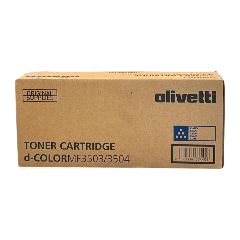 Olivetti D-Color MF3504 Orijinal Mavi Toner B1184