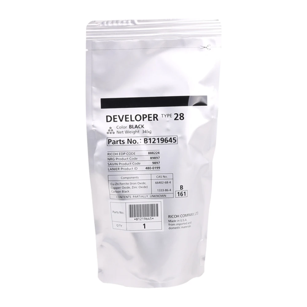 Ricoh TYPE-19 TYPE-28 Orijinal Developer Aficio 2015 2018 2020 MP-2000 2501 3352