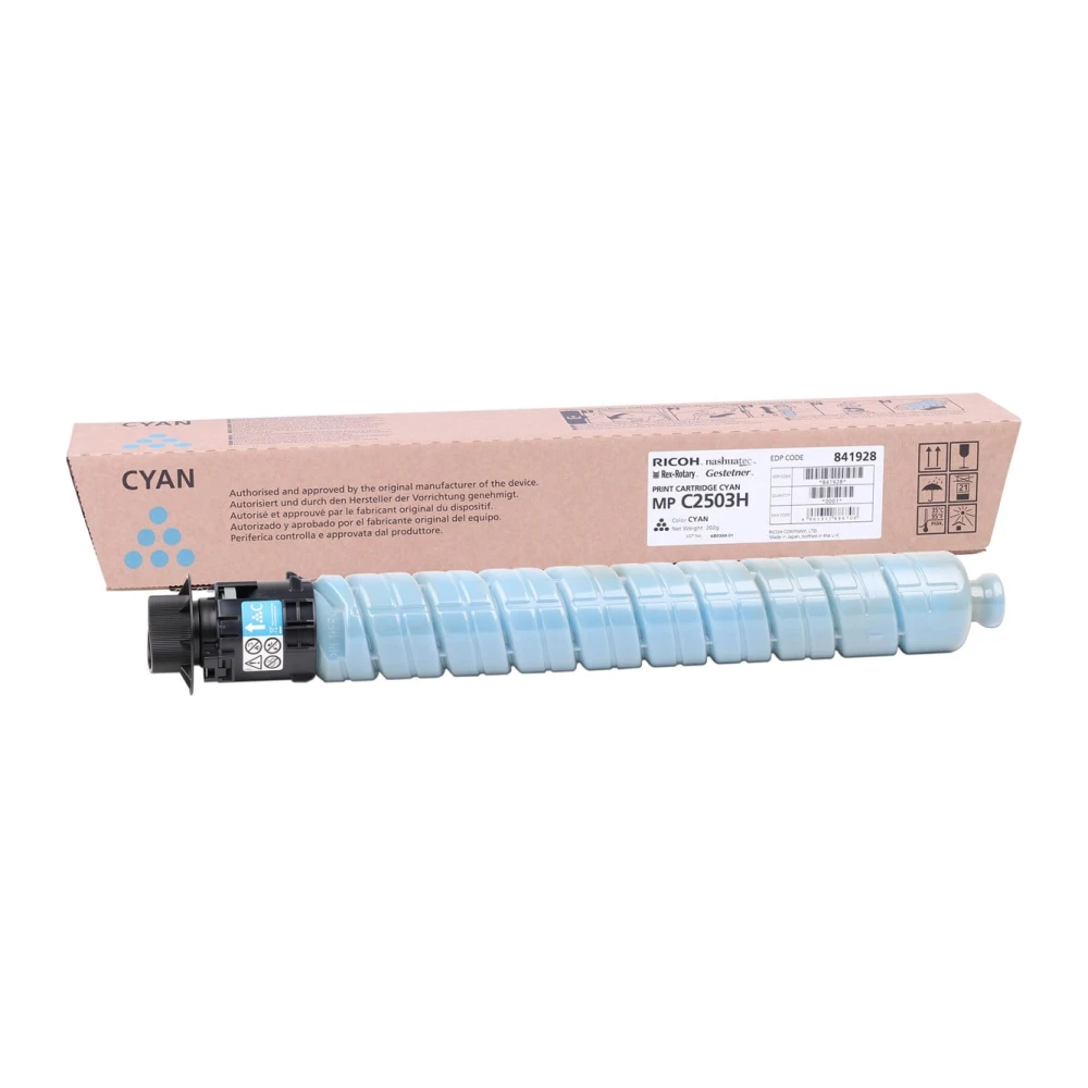 Ricoh MP-C 2003H Orjinal Mavi Toner MP-C 2503 2011 2004 2504 841928