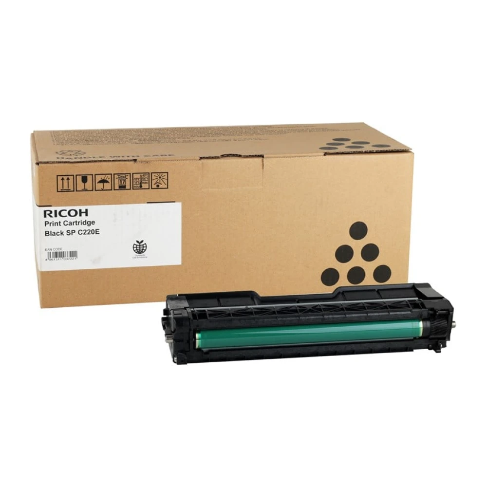 Ricoh SP-C220E Orijinal Siyah Toner SP-C221 C222 C240  407642
