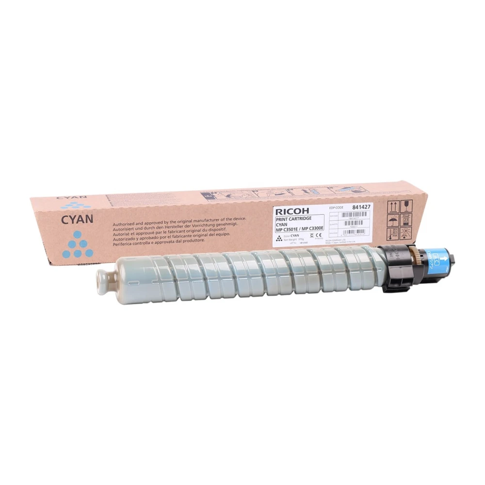 Ricoh MP-C 2800 Orjinal Mavi Toner MP-C 3001  3300  3501