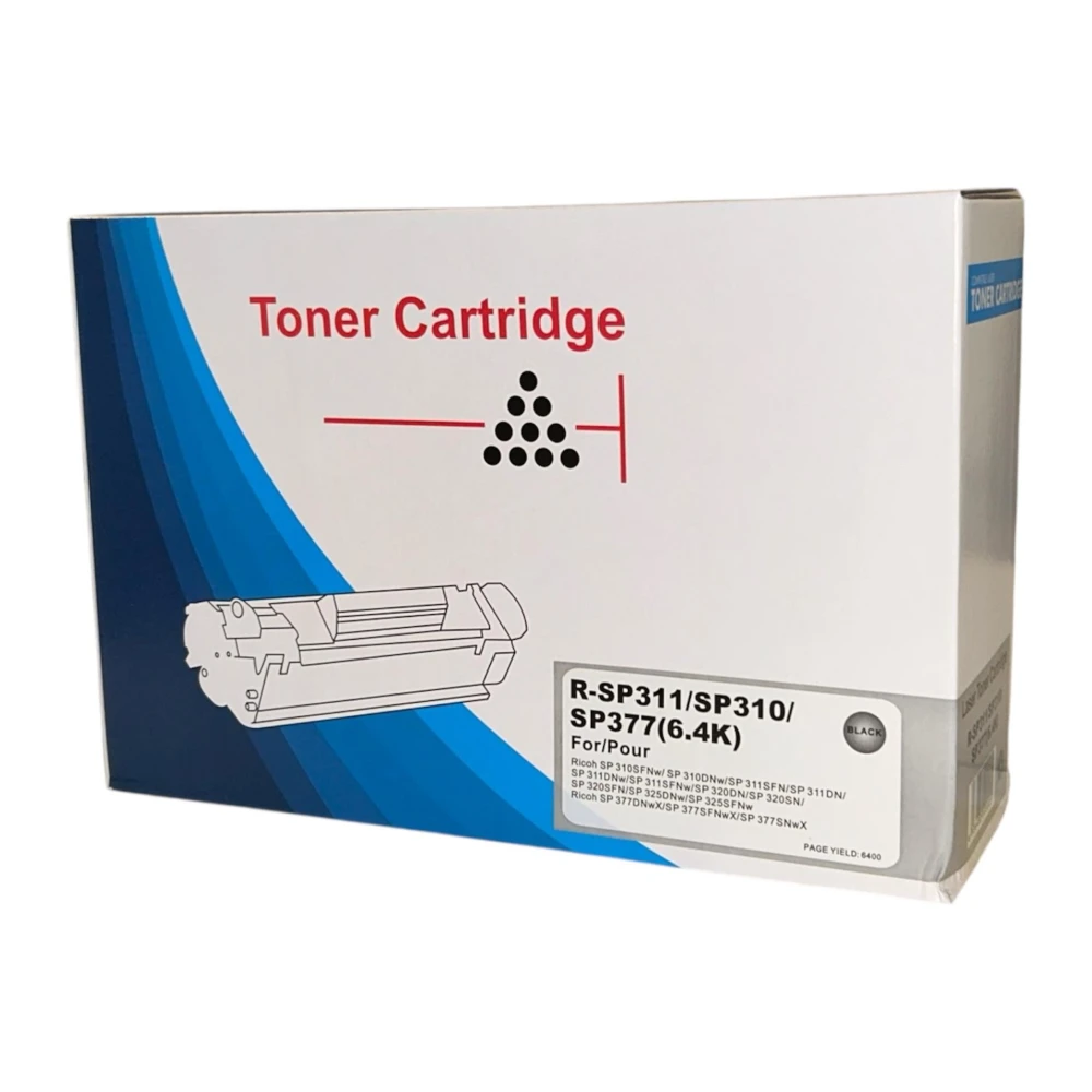Ricoh SP-377 dnwx Muadil Toner SP310 SP311 SP312  SP325 6,4k.