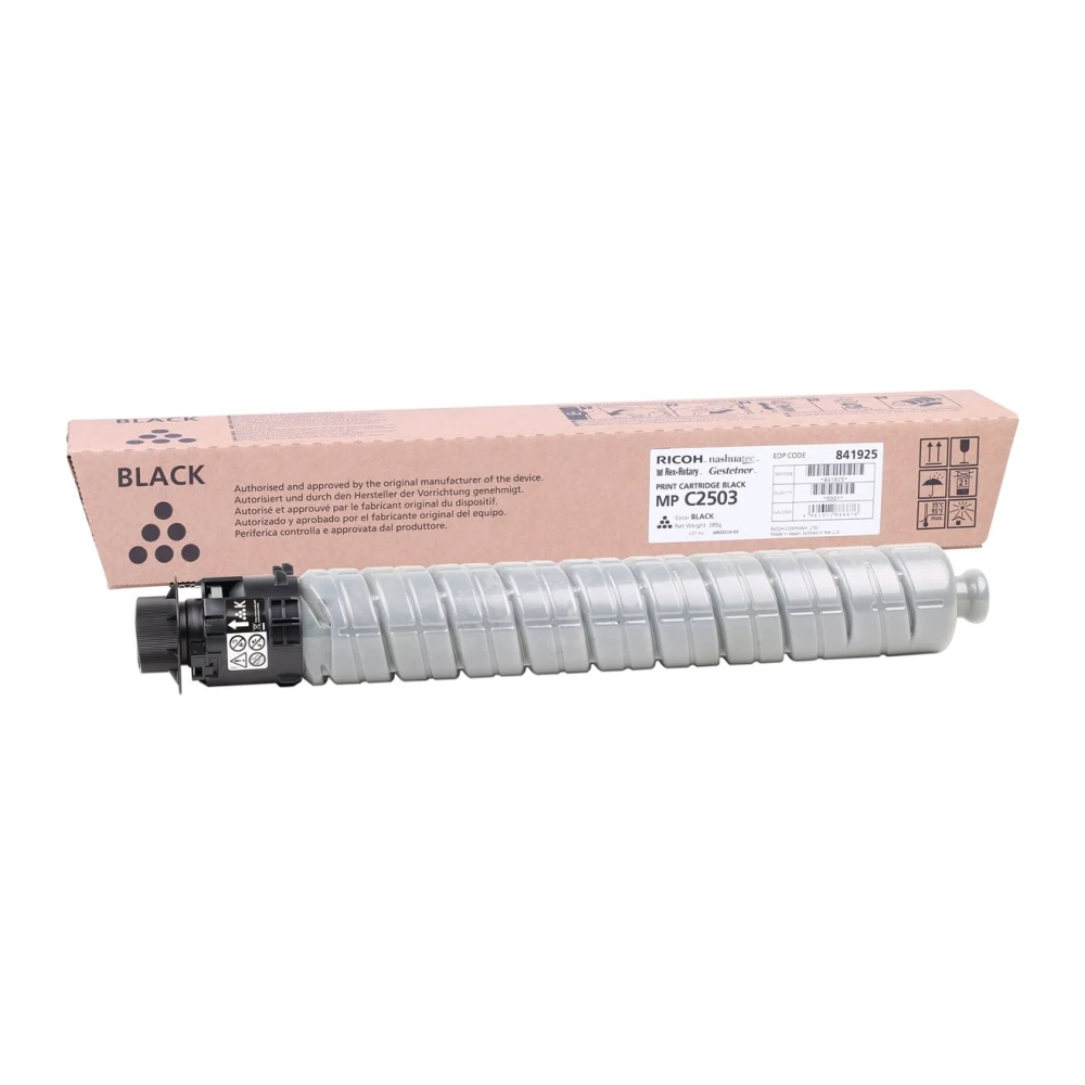 Ricoh MP-C 2003 Orjinal Siyah Toner MP-C 2503 2011 2004 2504 841925