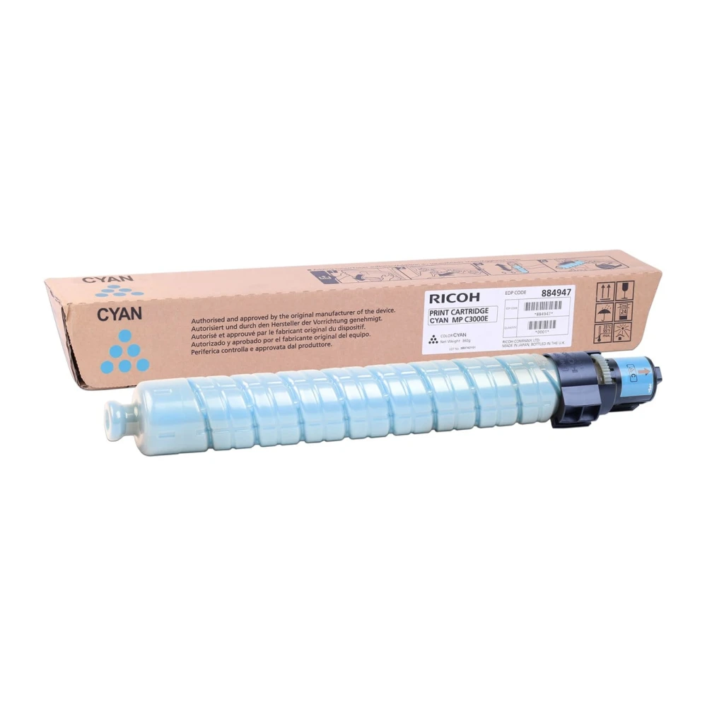 Ricoh MP-C2500 C3000 C2000 Orijinal Mavi Toner 842033