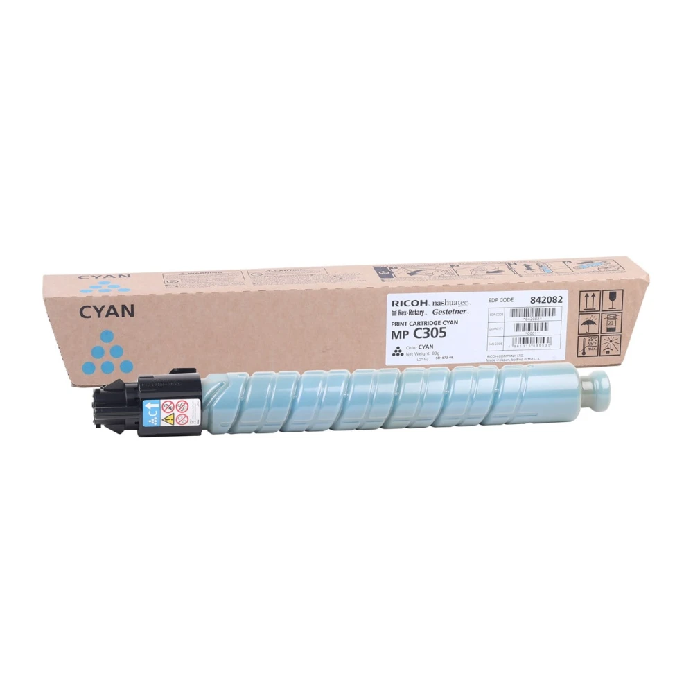 Ricoh MP-C 305 Orjinal Mavi Toner 842082