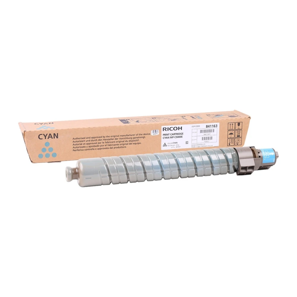 Ricoh MP-C 5000 Orjinal Mavi Toner MP-C 4000 4501 5501