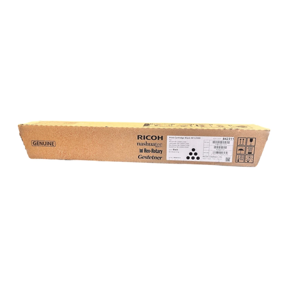 Ricoh IM C2000 IM C2000A Siyah Orijinal Toner IM C2500 C2500A 842311
