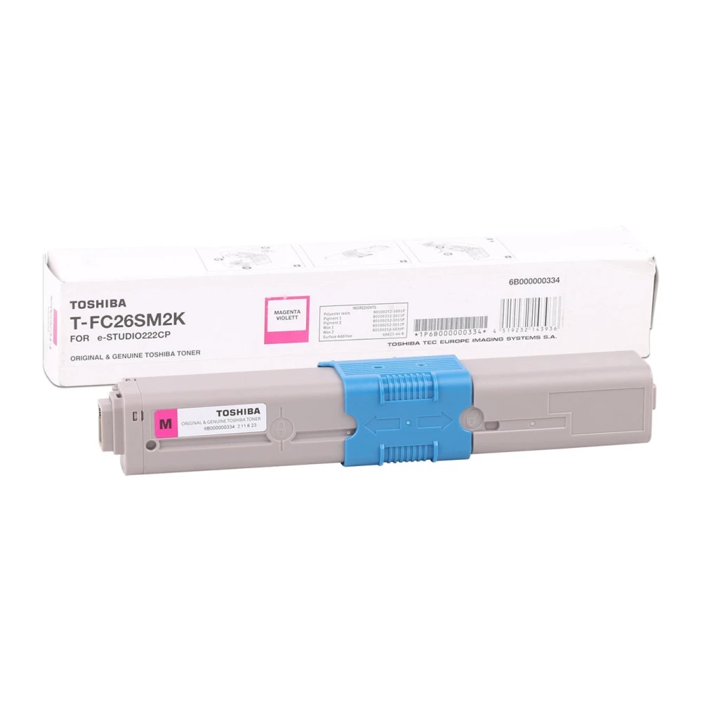 Toshiba T-FC26E-C Orjinal Mavi Toner EStudio 262 222 223 (2k)