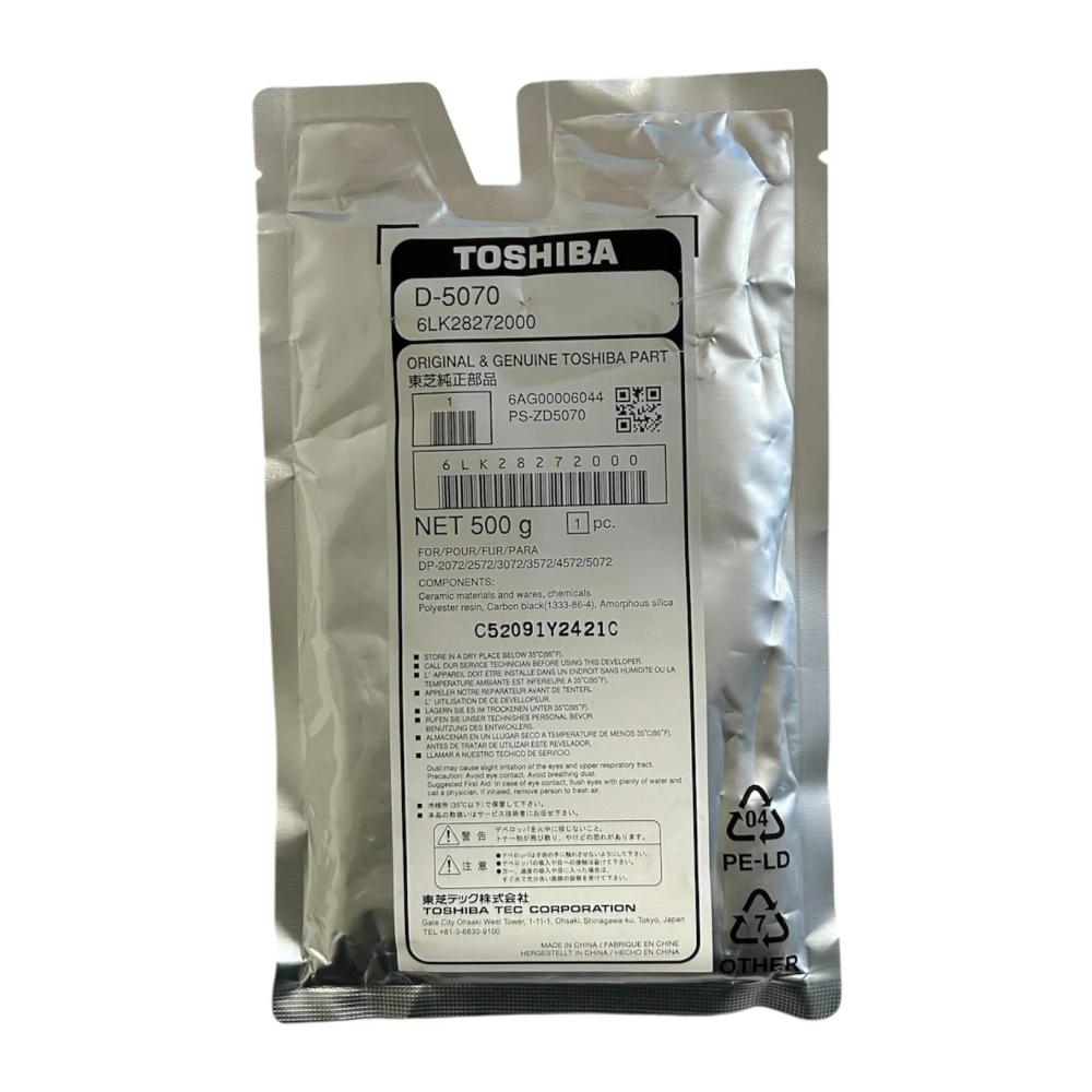 Toshiba D-5070 Orjinal Developer e-Studio 257  307  357  507 2008 2508 3008 3508