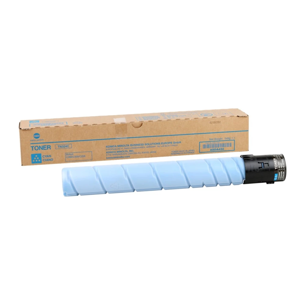 Minolta TN-324 Orjinal Mavi Toner Bizhub C-258 C-308 C-368  A8DA450
