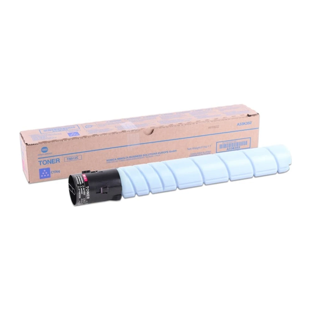 Minolta TN-512 Orjinal Mavi Toner C-454  C-554  A33K452