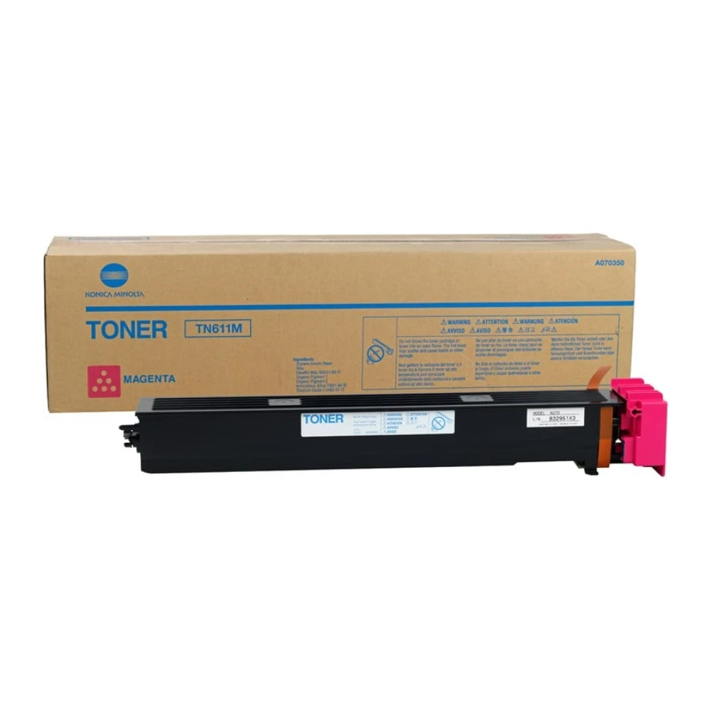 Minolta TN-611 Orjinal Kırmızı Toner Bizhub C-451 C-550 C-650