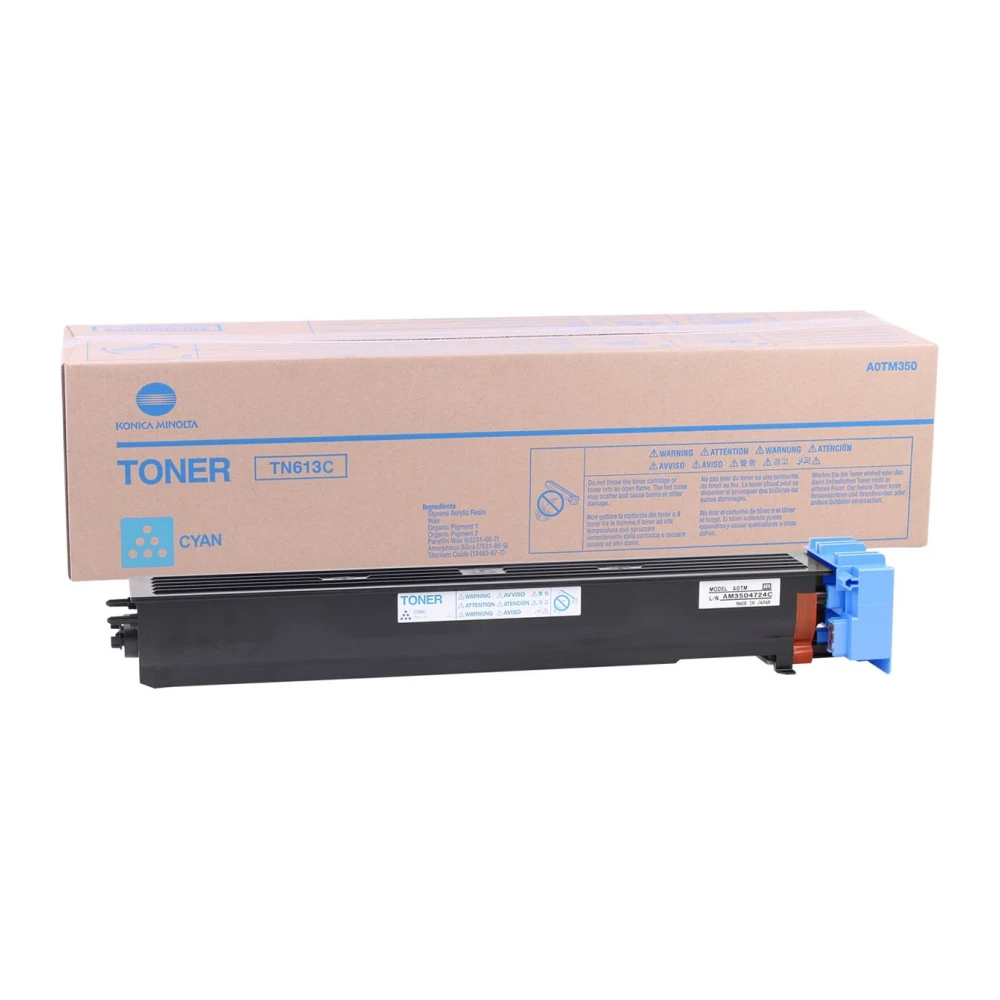 Minolta TN-613 Orjinal Mavi Toner C-452 C-552 C-652 A0TM450