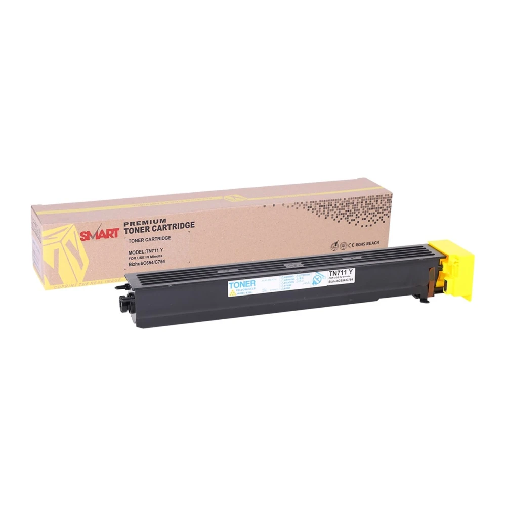 Minolta-Develop TN-711 Smart Sarı Toner Bizhub C-654  C-754