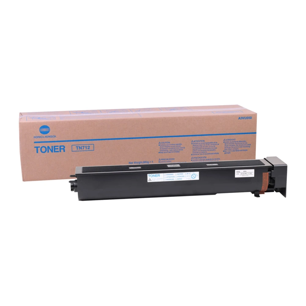 Minolta TN-712 Orjinal Toner Bizhub 654 654e 754 754e