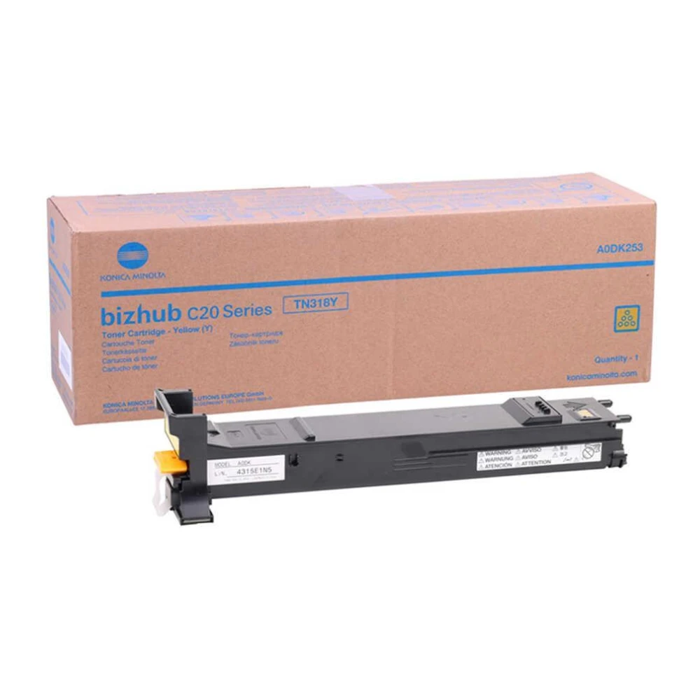 Minolta TN-318 Orjinal Siyah Toner Bizhub C-20 A0DK153