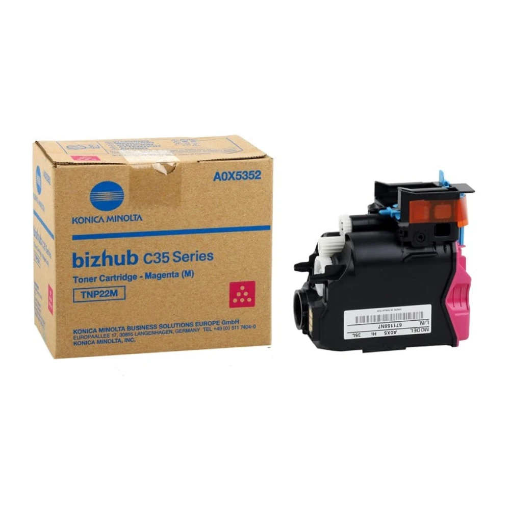 Minolta TNP-22 Orjinal Kırmızı Toner Bizhub C-35 A0X5352