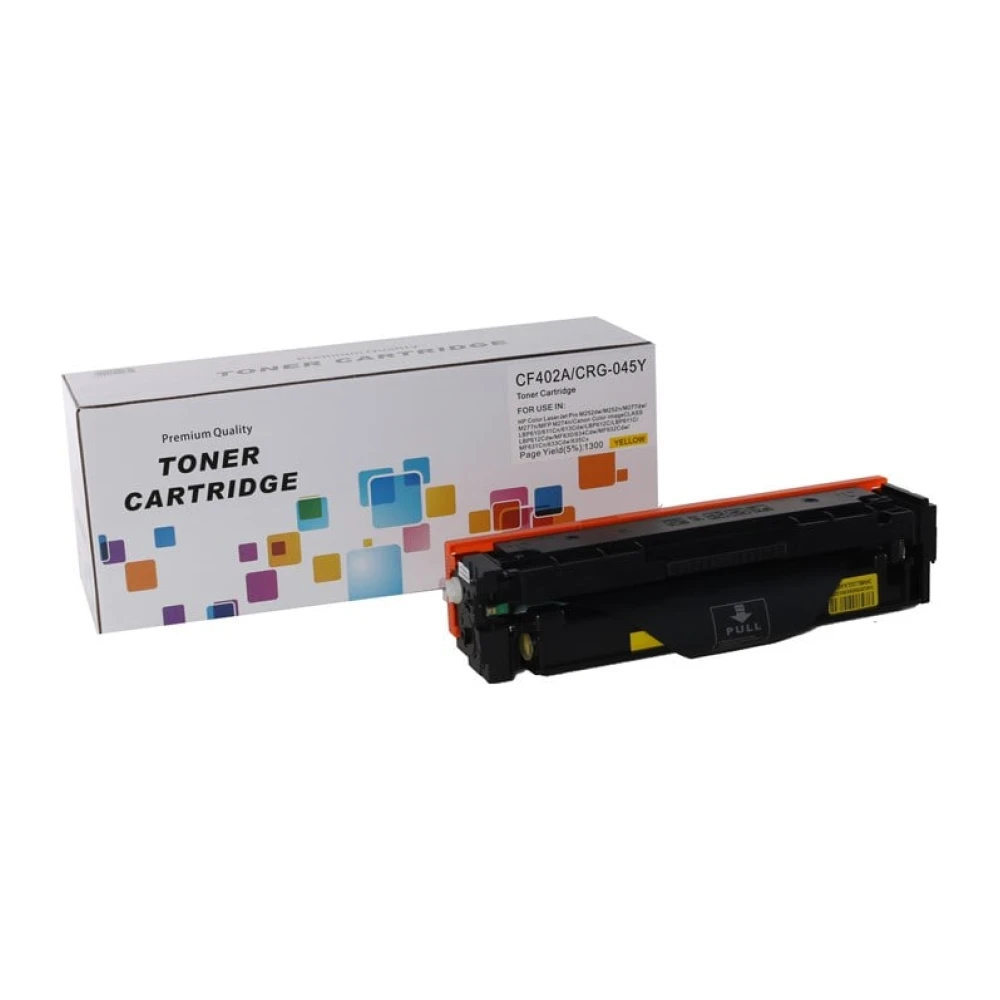 Canon CRG-045 Sarı Muadil Toner LBP611/613 - MF630 MF633 MF635CX
