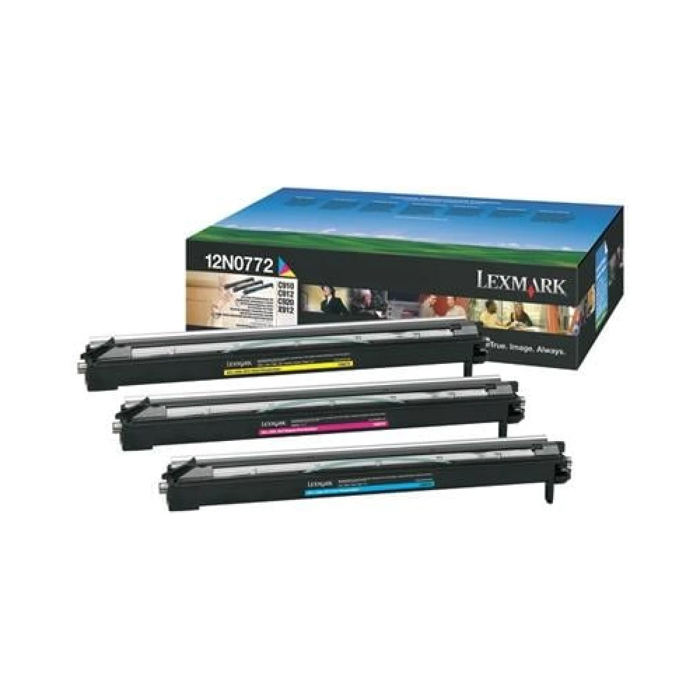Lexmark 12N0772 Renkli Drum Ünitesi C910 C912 C920 C,M,Y Kit
