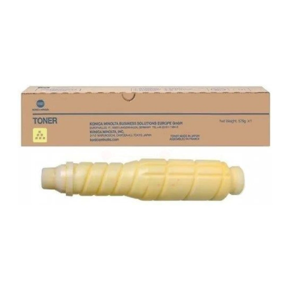 Minolta TN-617 Orjinal Sarı Toner Bizhub Press C70HC 630g. A1U9251