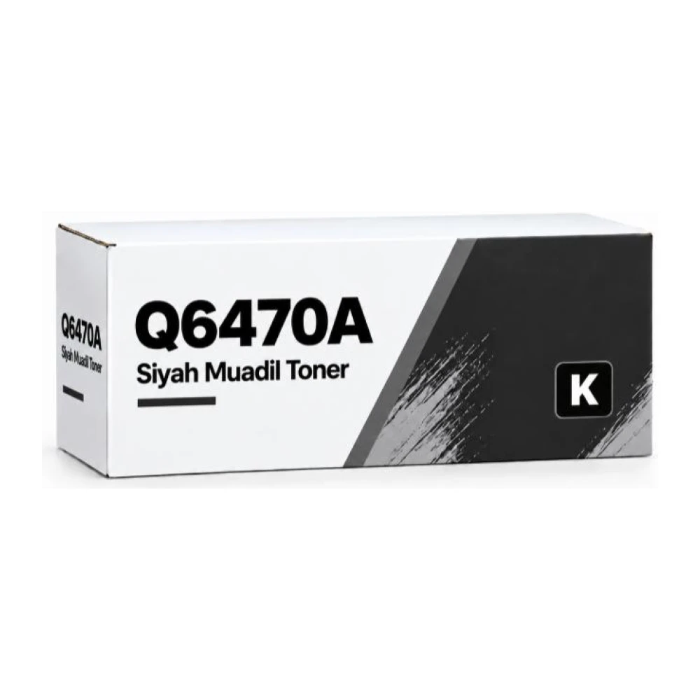 HP Q6470A Siyah Muadil Toner LJ-3600 Canon CRG-711 LBP-5300 MF-9280 6k.
