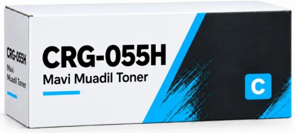 Canon CRG-055H Mavi Muadil Toner i-SENSYS LBP662Cdw MF742Cdw MF744Cdw 5,9k.
