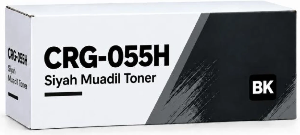 Canon CRG-055H Siyah Muadil Toner i-SENSYS LBP662Cdw MF742Cdw MF744Cdw 7,6k.